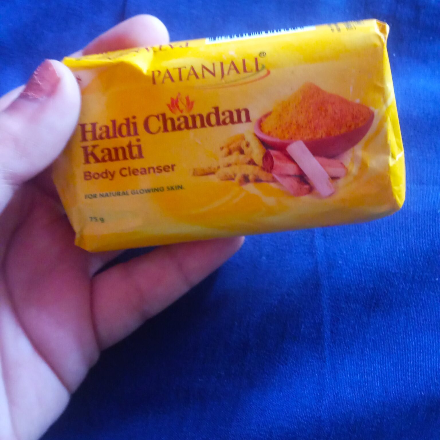 Patanjali Haldi Chandan Kanti Soap Review Bloggershe